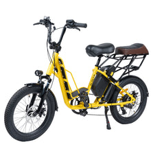 Load image into Gallery viewer, Aurita Typhoon | Utility Electric Cycle | LED Display - 3 Level Pedal Assist | Seven Speed Gears | Range up to 45 km |
