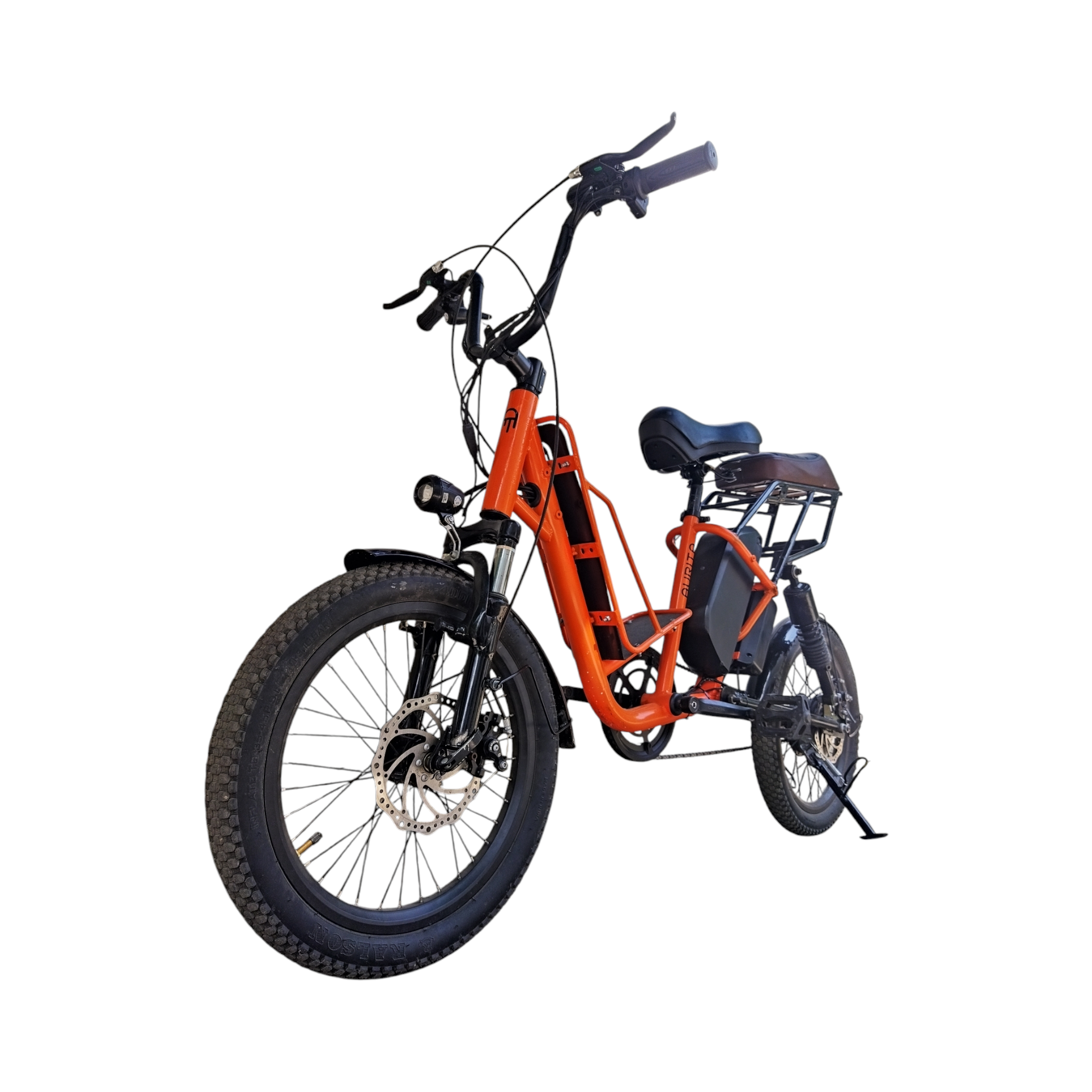 Aurita Tornado | Full Suspension Multi Utility Electric Cycle | Zero Step Through UNI SEX | 16