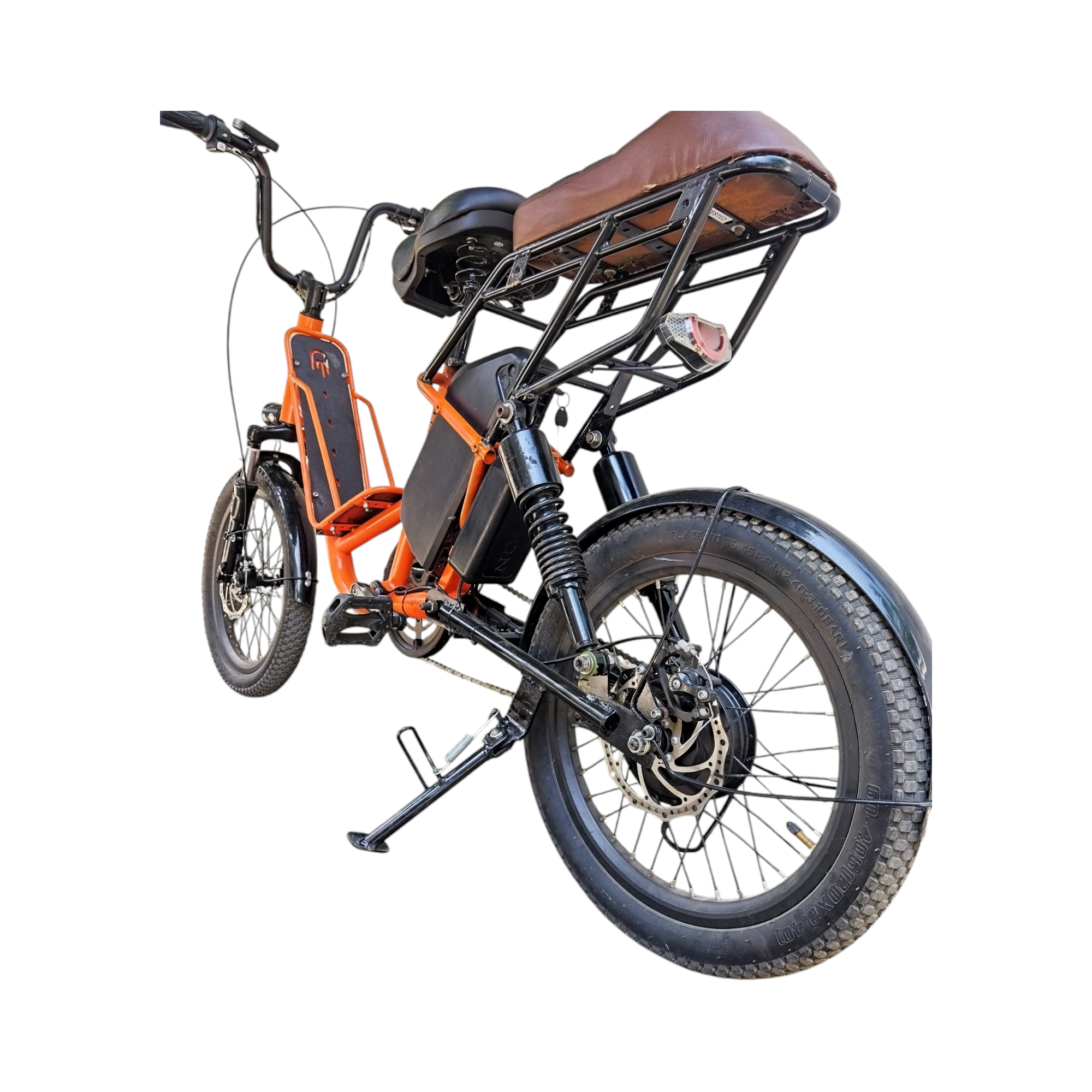 Aurita Tornado | Full Suspension Multi Utility Electric Cycle | Zero Step Through UNI SEX | 16