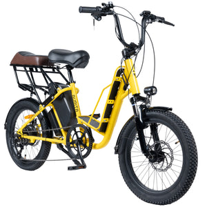 Aurita Typhoon | Utility Electric Cycle | LED Display - 3 Level Pedal Assist | Seven Speed Gears | Range up to 45 km |