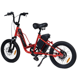 Aurita Tempest | Utility Electric Cycle | LED Display - 3 Level Pedal Assist | Single Speed Gears | Range up to 45 km |