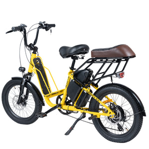 Aurita Typhoon | Utility Electric Cycle | LED Display - 3 Level Pedal Assist | Seven Speed Gears | Range up to 45 km |
