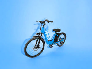 Aurita Tempest | Utility Commuter Electric Cycle | Zero Step Through UNI SEX | 16" Frame Size - 4'10" to 6'2" | 3 Level Pedal Assist |